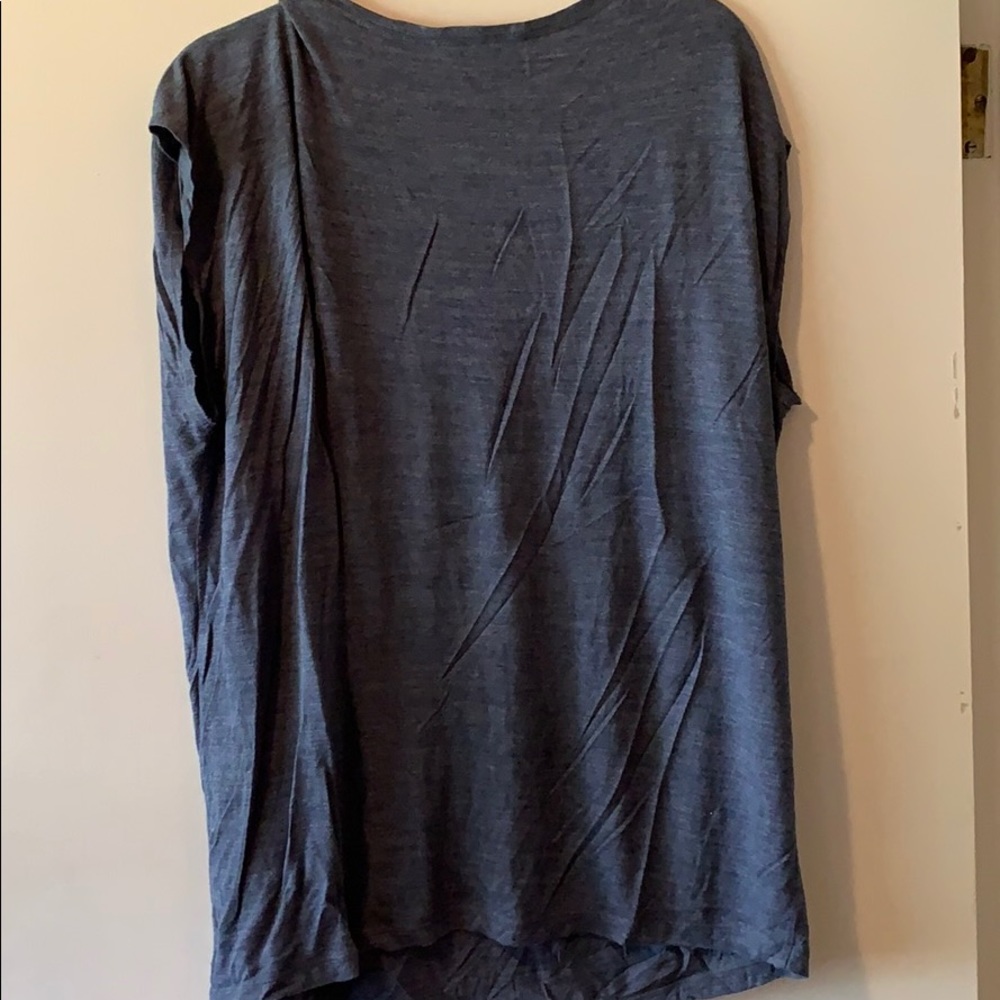Cabi U-Neck Indigo Tee View 4
